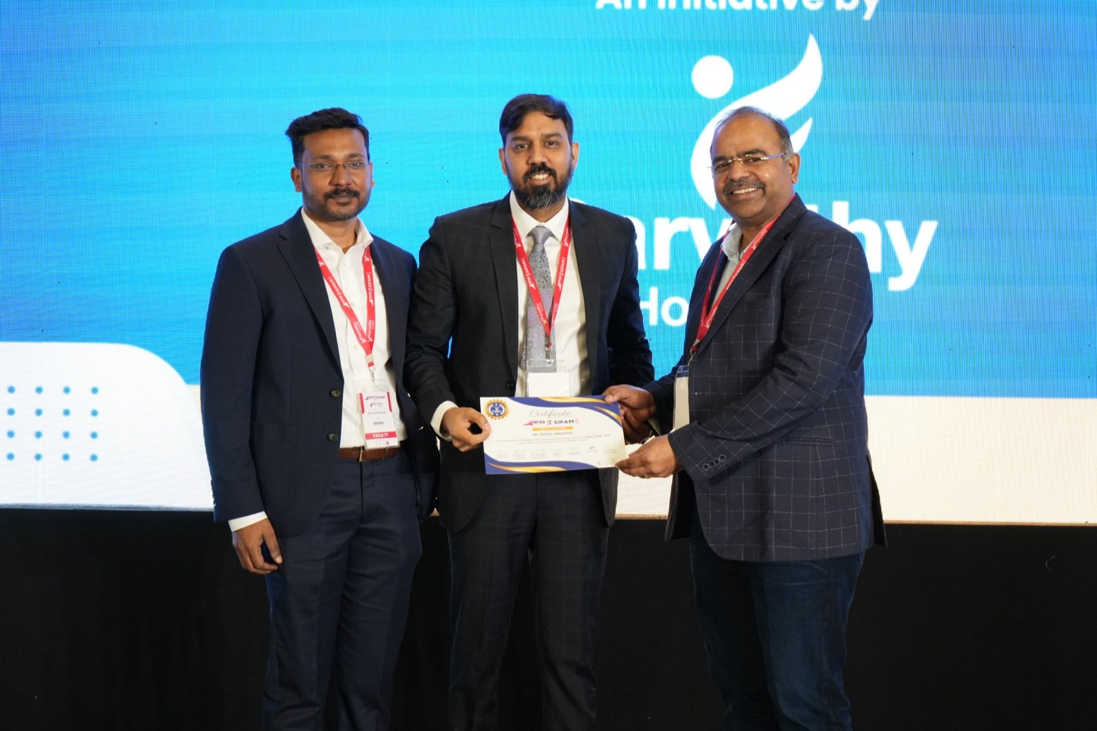 Dr. Rahul Upadhyay as faculty at the National Foot & Ankle Summit, Chennai